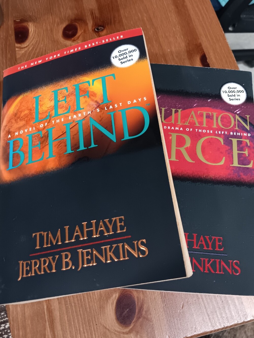 Left Behind Paperbacks  2 Books Guc